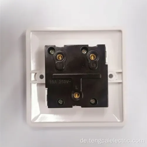 Bakelit-elektrischer Wandlichtschalter Sockel 2 Gang
